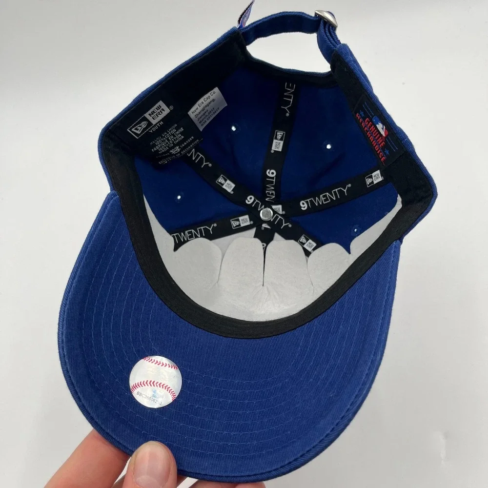 New Era Toronto Blue Jays Youth‎ 9Twenty Adjustable Baseball Cap Royal Blue